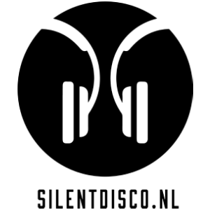 silentdisco zwart logo